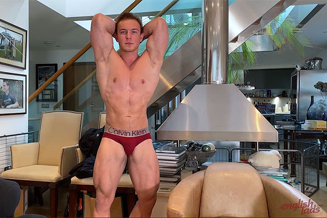 Young Ripped & Muscular Stripper Image